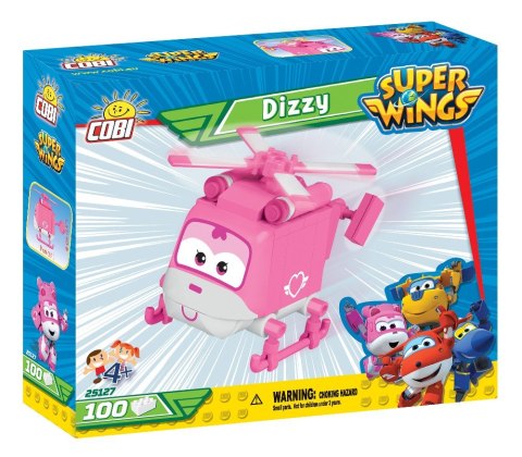 Klocki Super Wings 100 elementów Dizzy Cobi Klocki