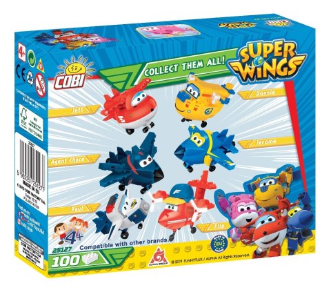 Klocki Super Wings 100 elementów Dizzy Cobi Klocki