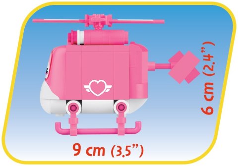 Klocki Super Wings 100 elementów Dizzy Cobi Klocki