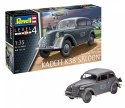 Model plastikowy niemiecki samochód sztabowy Kadett K38 Saloon Revell