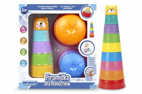 Piramidka dla malucha E-Edu Artyk