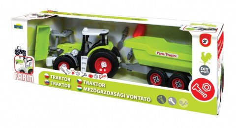 Pojazd Traktor do skręcania w pudełku Dromader