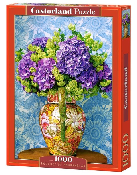 Puzzle 1000 elementów - Bukiet hortensji Castor