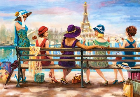 Puzzle 1000 elementów - Dzień dziewczyn Castor