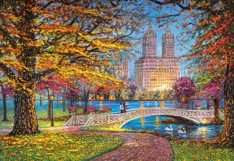 Puzzle 1500 elementów - Central Park Castor