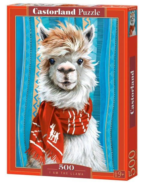 Puzzle 500 elementów - Lama Castor