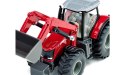 Traktor Farmer Massey Fergusson z przenośnikiem Siku