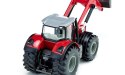 Traktor Farmer Massey Fergusson z przenośnikiem Siku