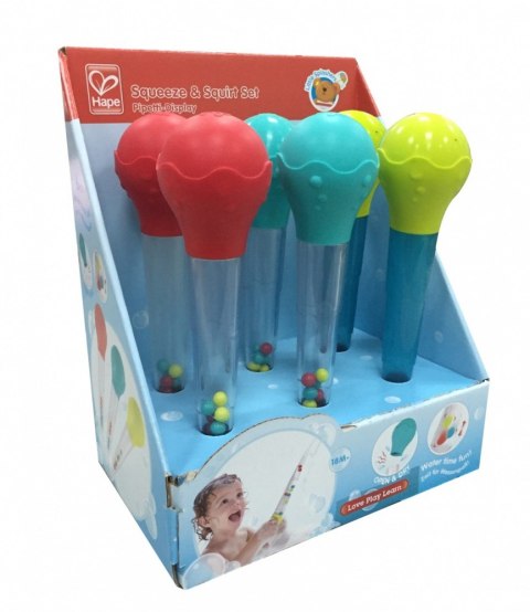 Zabawka do kąpieli Pipeta z kuleczkami Display 6 sztuk Hape