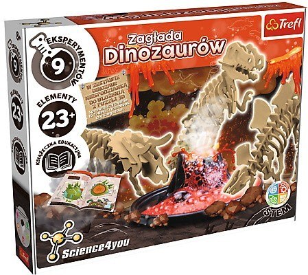Zestaw edukacjny Zagłada dinozaurów Trefl