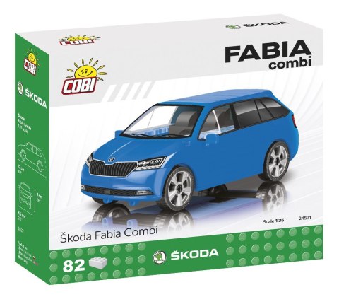 Klocki Cars Skoda Fabia Combi Cobi Klocki