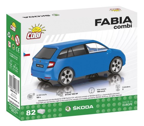 Klocki Cars Skoda Fabia Combi Cobi Klocki