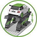 Klocki Cars Skoda Fabia R5 Racing Garage Cobi Klocki