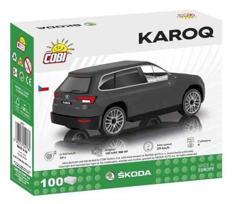 Klocki Cars Skoda Karoq Cobi Klocki