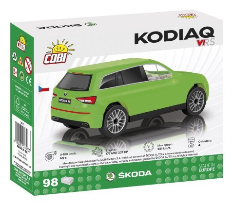 Klocki Cars Skoda Kodiaq VRS Cobi Klocki