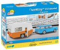 Klocki Cars Wartburg 353 Tourist + Przyczepa kempingowa Cobi Klocki