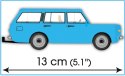 Klocki Cars Wartburg 353 Tourist + Przyczepa kempingowa Cobi Klocki