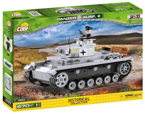Klocki Historical Collection Panzer III Ausf.E - niemiecki czołg średni Cobi Klocki
