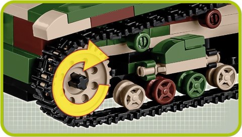 Klocki Historical Collection Vickers Mk. E Type B - brytyjski czołg lekki Cobi Klocki