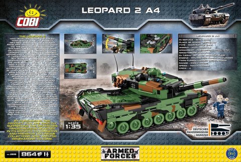 Klocki Leopard 2A4 Cobi Klocki