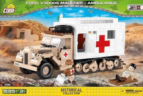 Klocki Small Army Ford V3000S Maultier Ambulance Cobi Klocki