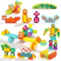 Klocki drewniane Jeżyki 150 TOP BRIGHT Brimarex