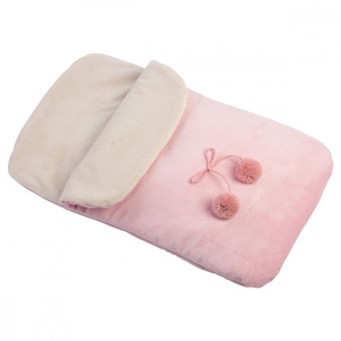 Lalka bobas 43 cm rozowa czapeczka Llorens