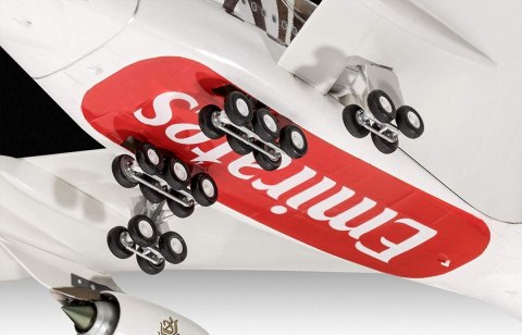 Model plastikowy Airbus A380-800 Emirates Wild Life Revell