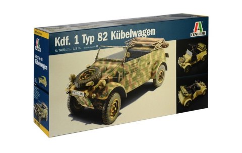Model plastikowy WWII German Typ 8 KUBELWAGEN Italeri