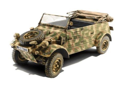 Model plastikowy WWII German Typ 8 KUBELWAGEN Italeri