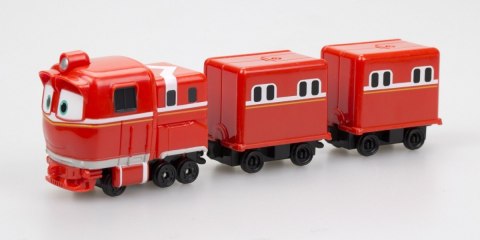 Pojazd z wagonikami Deluxe Robot Trains Alf Cobi