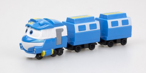 Pojazd z wagonikami Deluxe Robot Trains Cobi