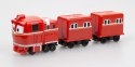 Pojazd z wagonikami Deluxe Robot Trains Cobi