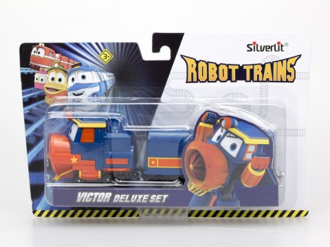 Pojazd z wagonikami Deluxe Robot Trains Cobi