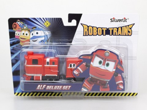 Pojazd z wagonikami Deluxe Robot Trains Cobi