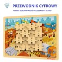 Puzzle drewniane Na budowie TOP BRIGHT Brimarex