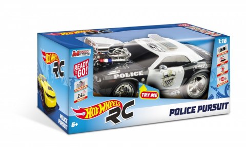 Samochód Mondo Hot Wheels R/C L&S Police Pursuit Brimarex