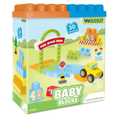 Baby Blocks Klocki 30 el. Wader