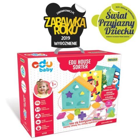 Edu Baby Sorter edukacyjny - Dom Wader