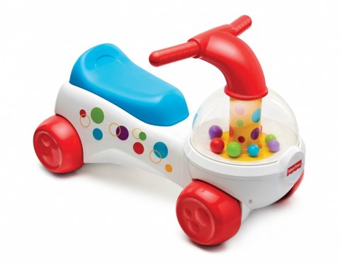 Jeździk z wirującymi piłkami Fisher Price Pulio