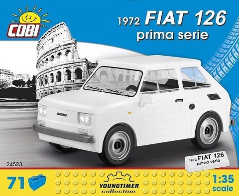 Klocki Cars 1972 Fiat Prima Serie Cobi Klocki