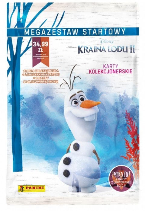 Kolekcja Kraina Lodu Frozen II mega zestaw Panini Kolekcja