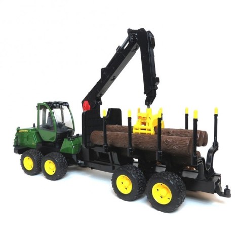 Ładowacz John Deere 1210E z chwytakiem BRUDER