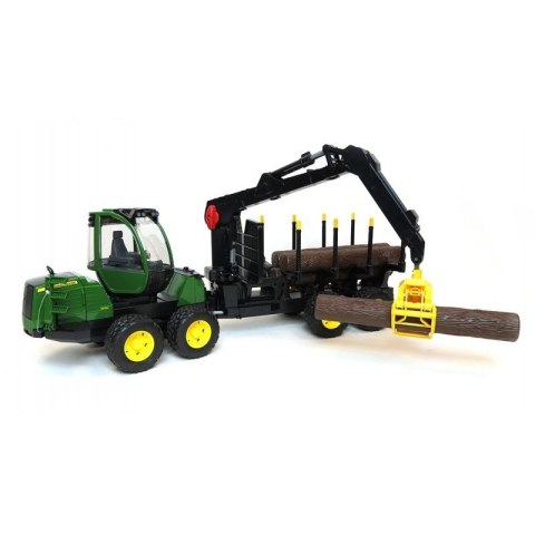 Ładowacz John Deere 1210E z chwytakiem BRUDER