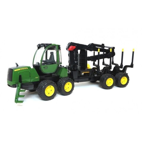 Ładowacz John Deere 1210E z chwytakiem BRUDER