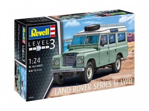 Model plastikowy Land Rover Seria III Revell