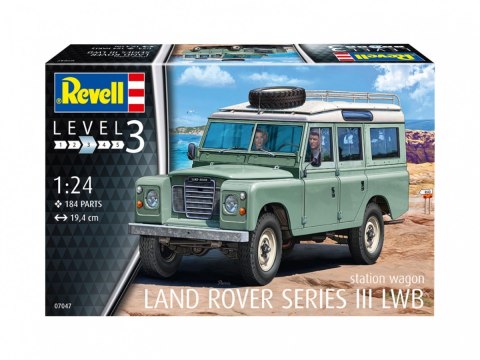 Model plastikowy Land Rover Seria III Revell