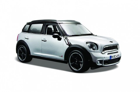 Model kompozytowy Mini Countryman czarno-srebrny 1/24 Maisto