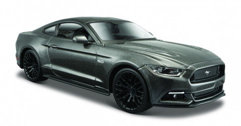 Model metalowy Ford Mustang GT 2015 szary 1/24 Maisto
