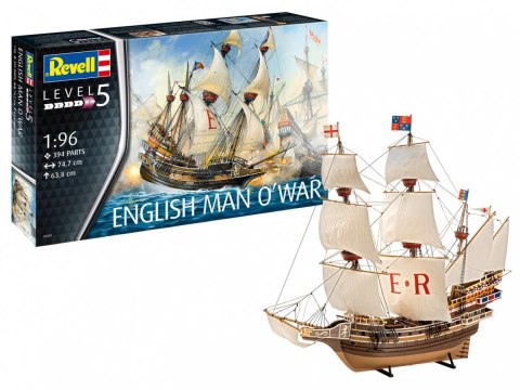 Model plastikowy English MAN O WAR Revell